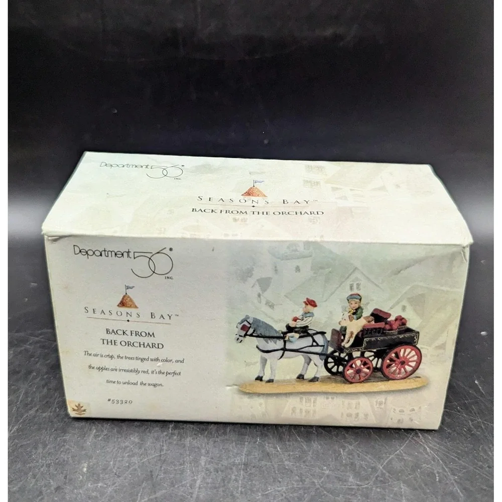 Vintage Department 56 Seasons Bay 1998‎ BACK FROM THE ORCHARD # 53320